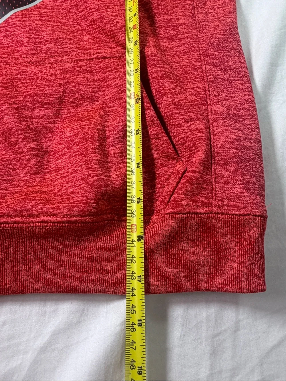 Nike Therma -Fit Boys 6 Orange Fleece Hoodie Great Outdoors Pullover Sweatshirt